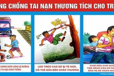 BÀI TUYÊN TRUYỀN PHÒNG CHỐNG TAI NẠN THƯƠNG TÍCH CHO TRẺ MẦM NON